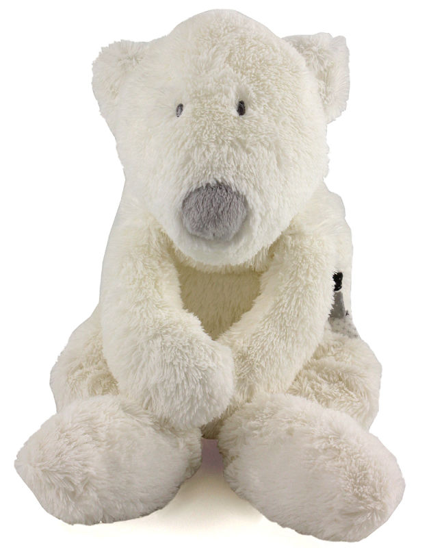  ptimo the bear soft toy white 30 cm 